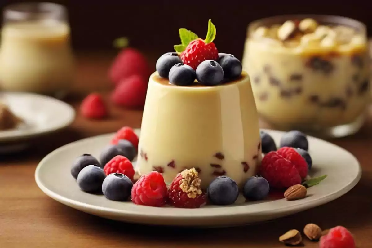What are the 3 types of pudding?