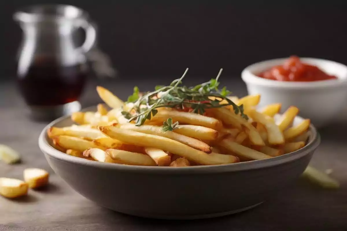 What's the best way to reheat french fries?
