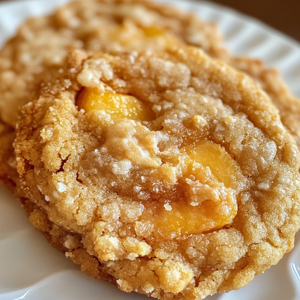 best peach cobbler cookies recipe