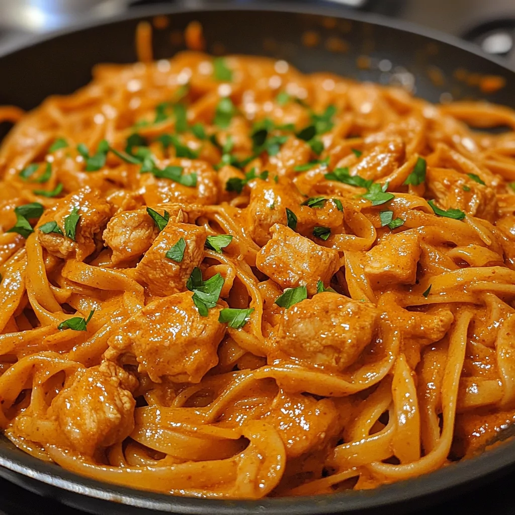 Cowboy Butter Chicken Linguine